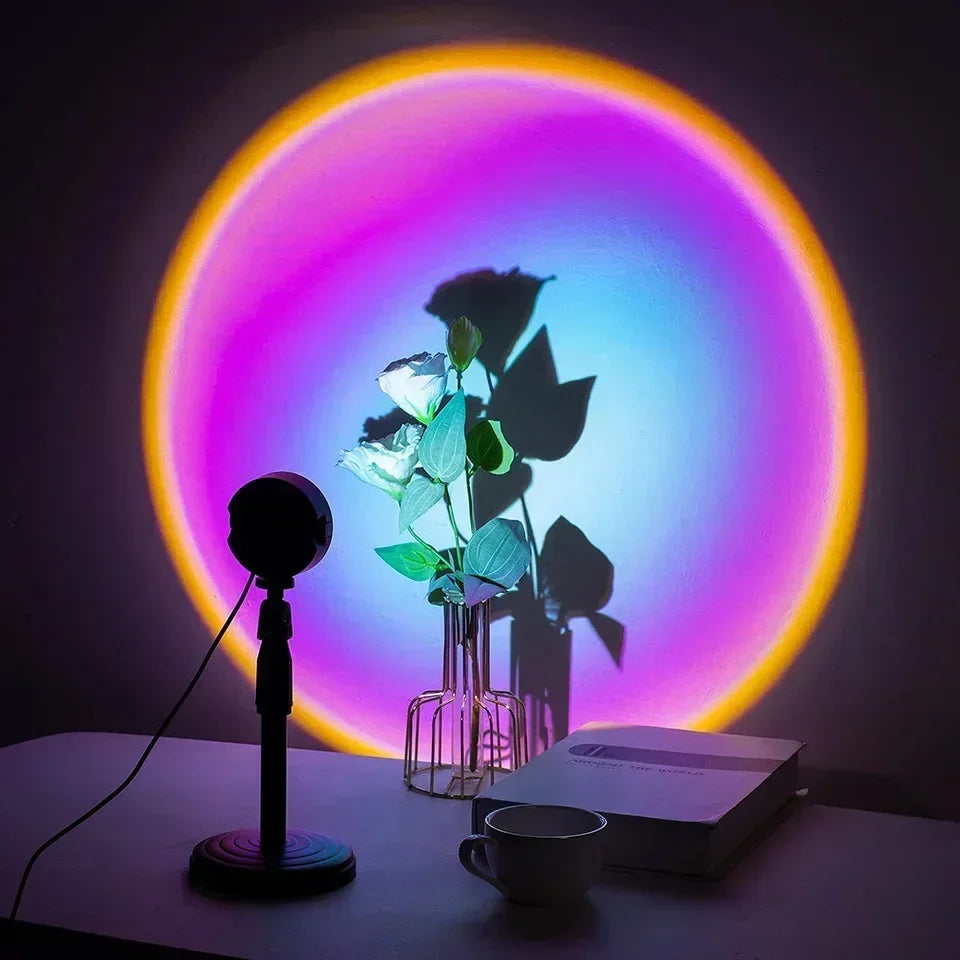 LED Sunset USB Party Projector