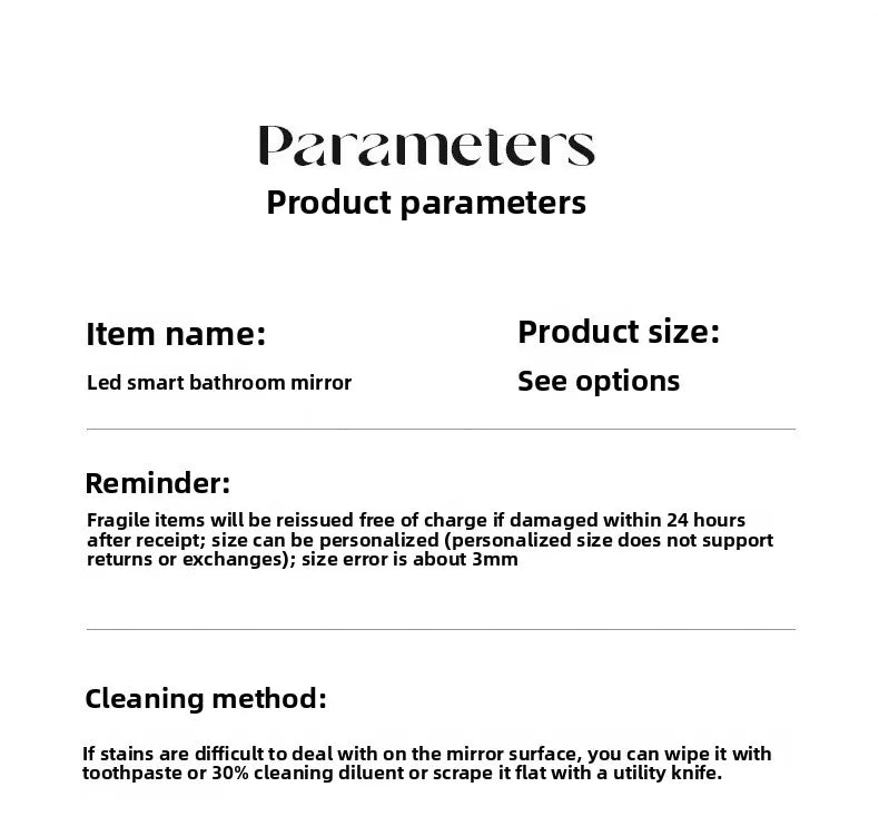Arch Backlit Smart Vanity Mirror