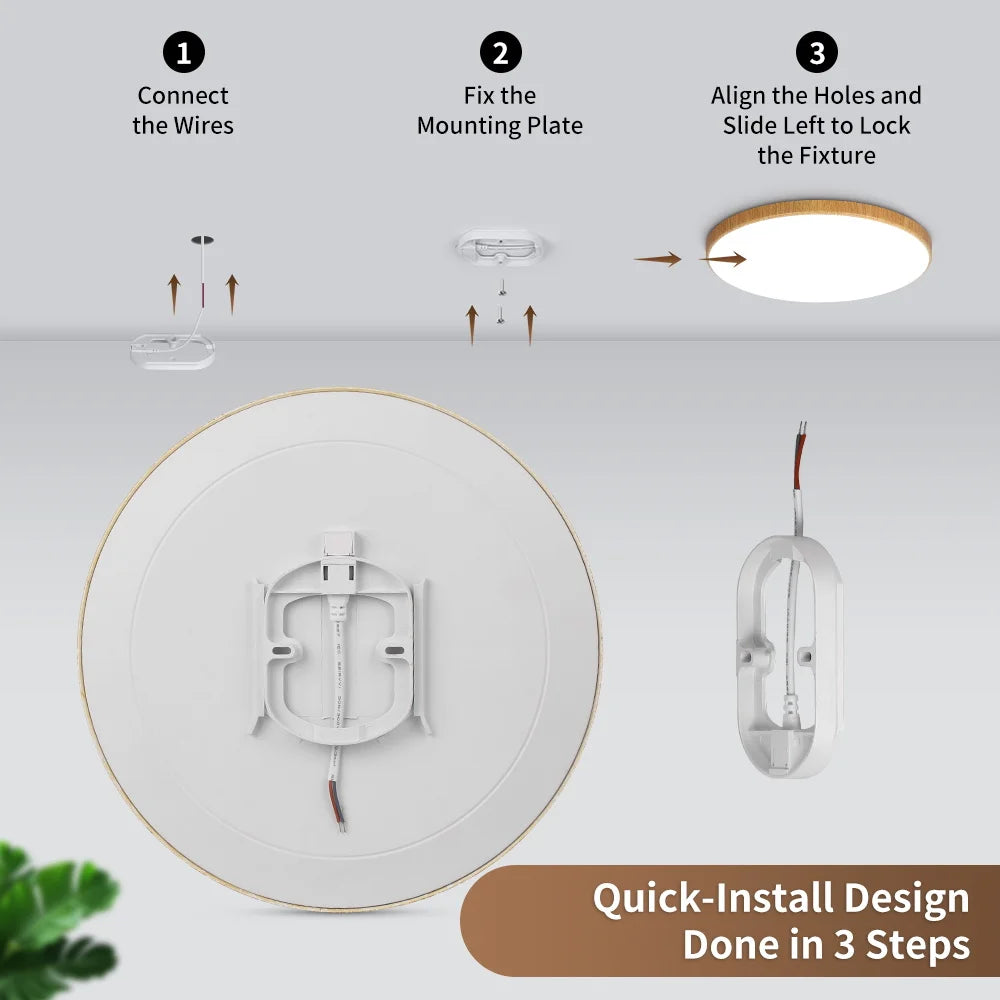 Slim Panel Modern Ceiling Chandelier