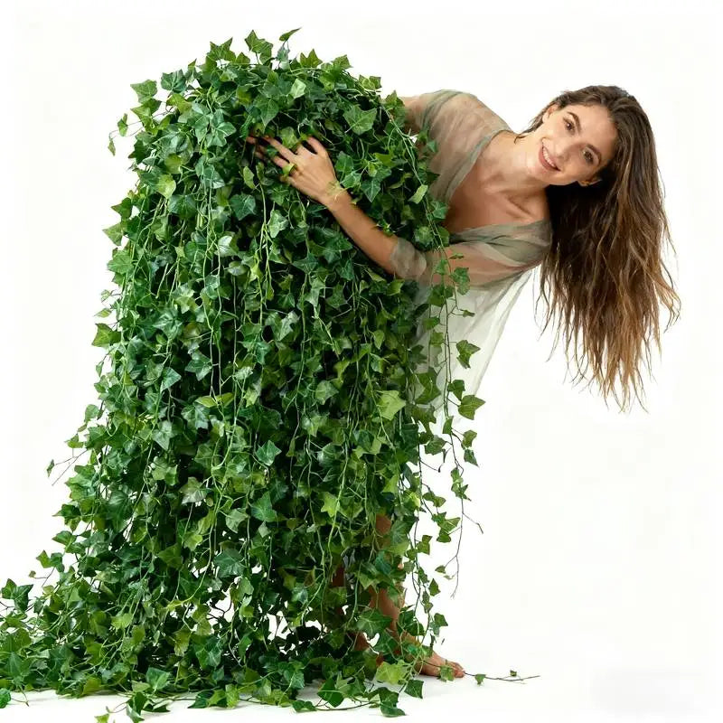 Total 19m/755inch Ivy Garland Living Room Wall Decoration Artificial