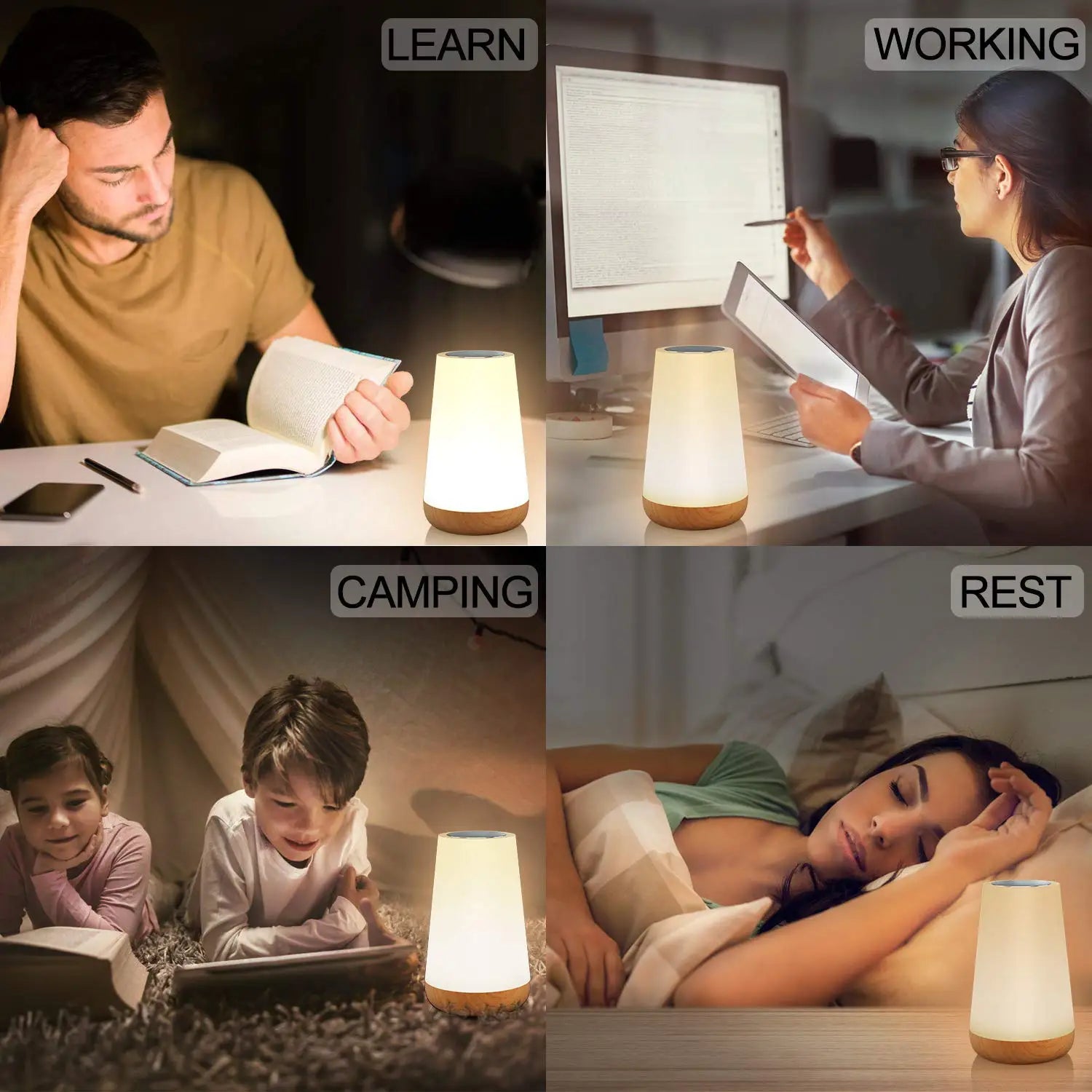 Color Changing Night Light With Remote