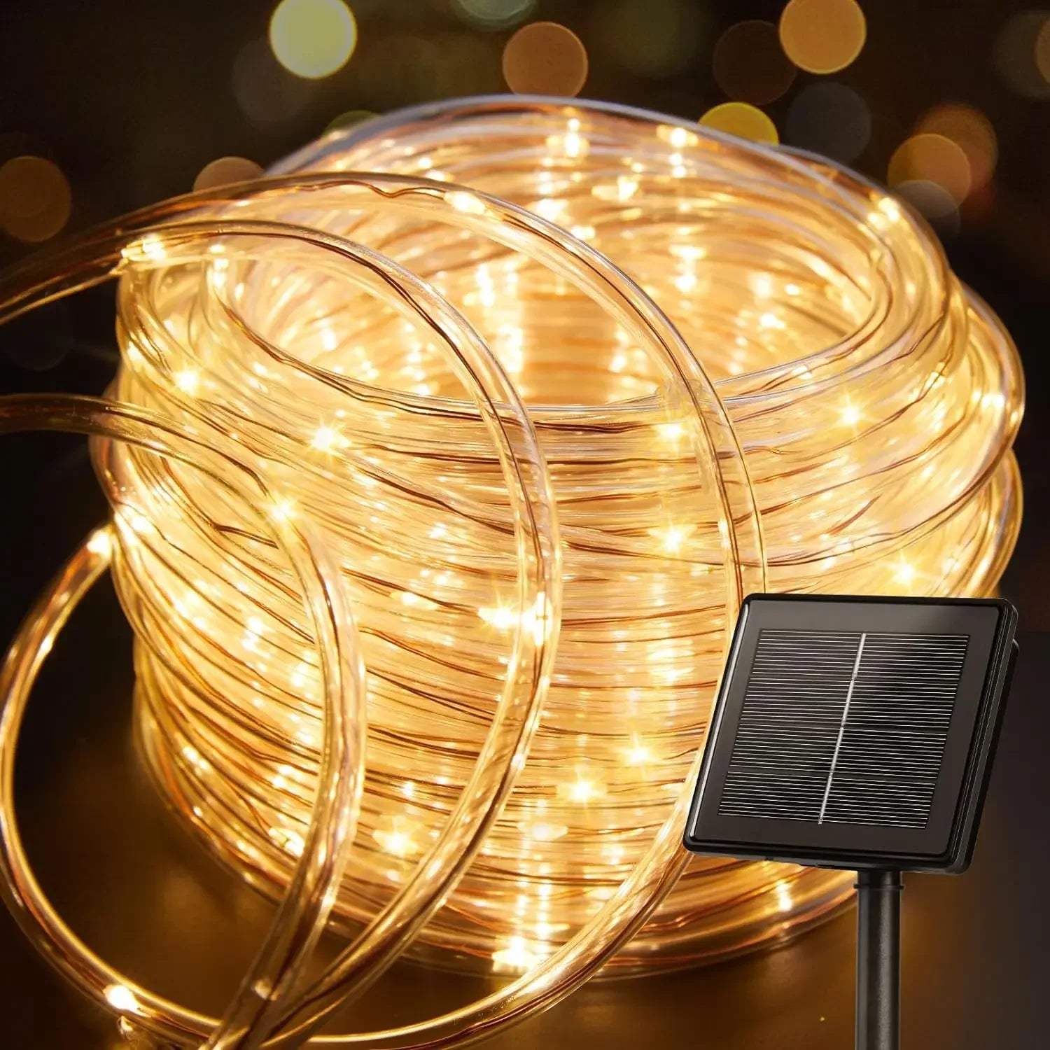 Solar Tube Rope Lights Outdoor