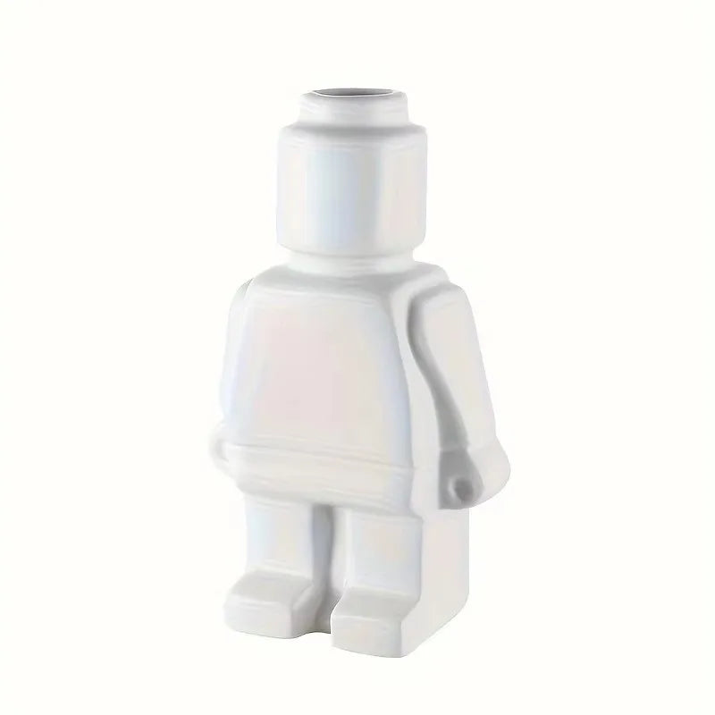 Nordic Ceramic Robot Vase