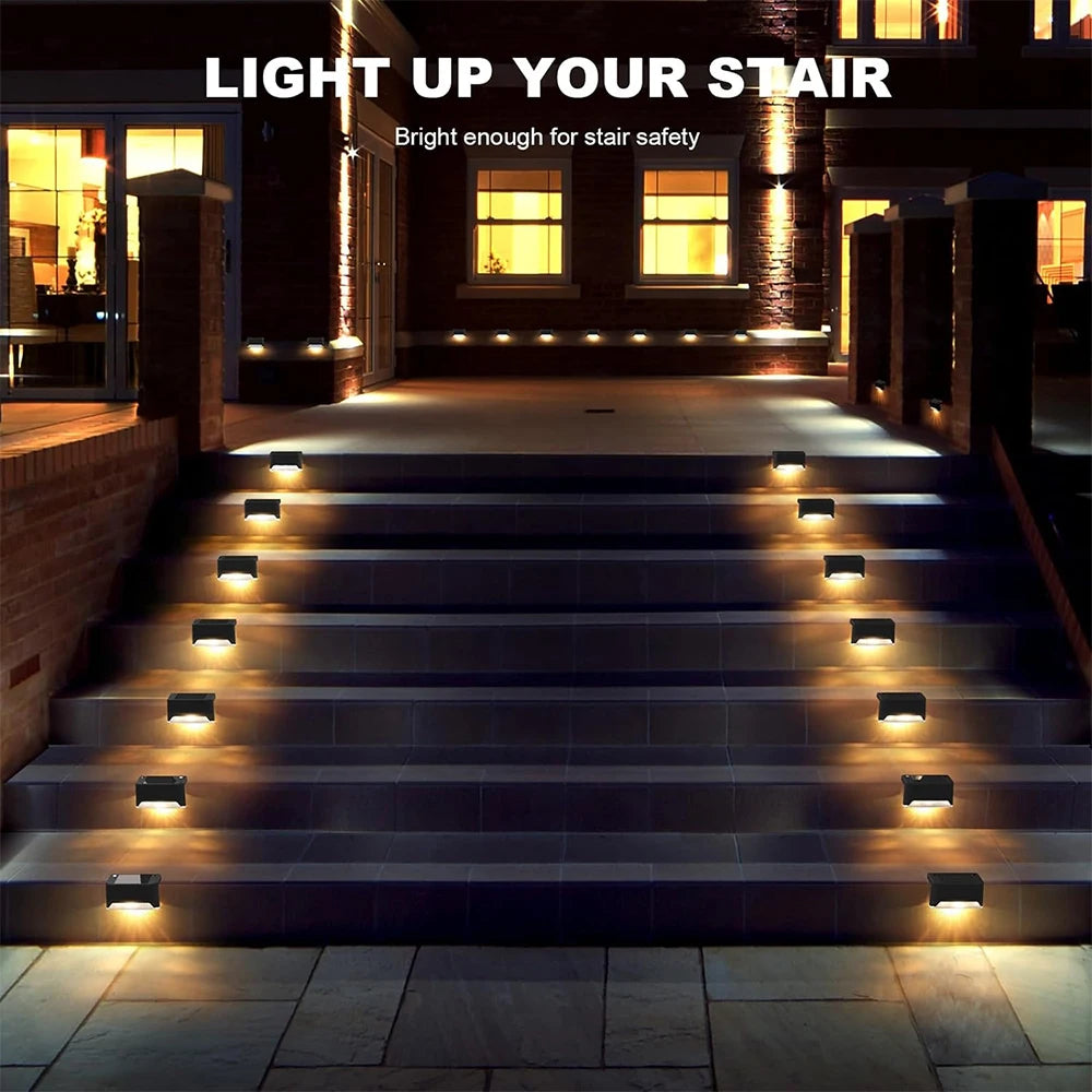 Solar Stair Step Path Light
