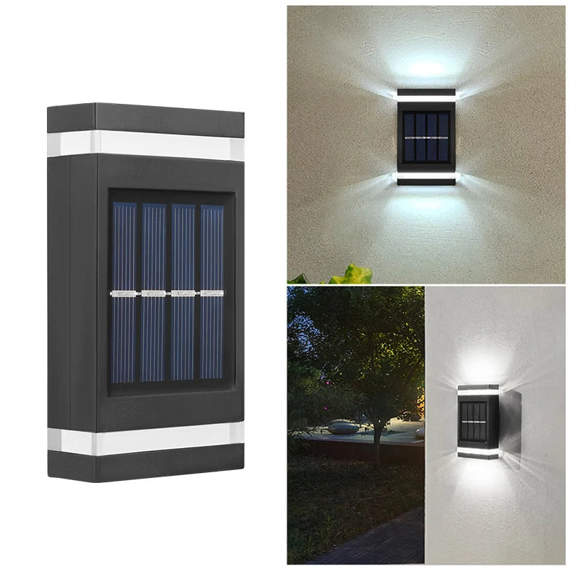 6 LED Solar Wall Washer Light
