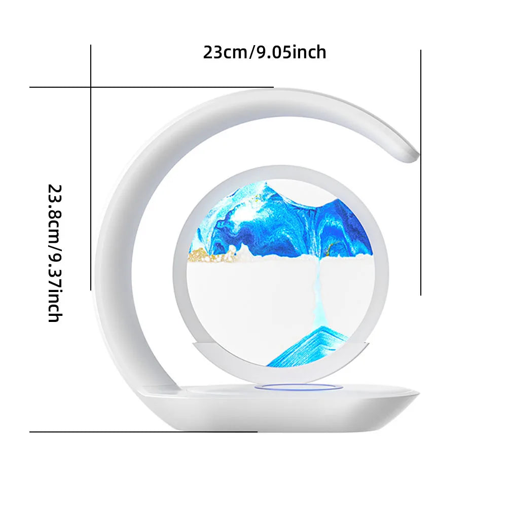 Quicksand Wireless Charging Table Lamp