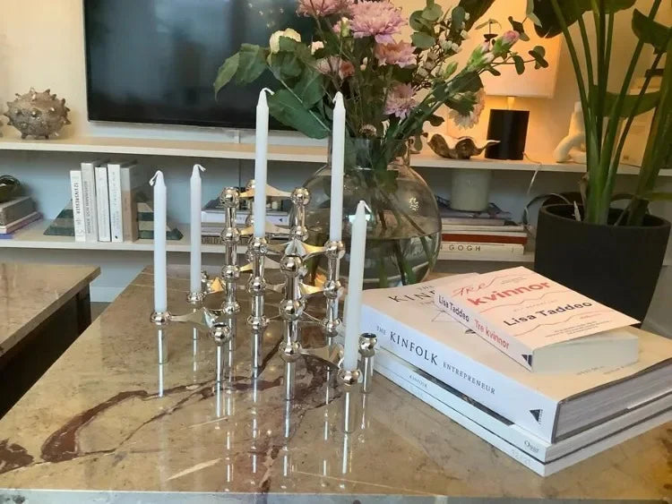 Modular Metal Candle Holder