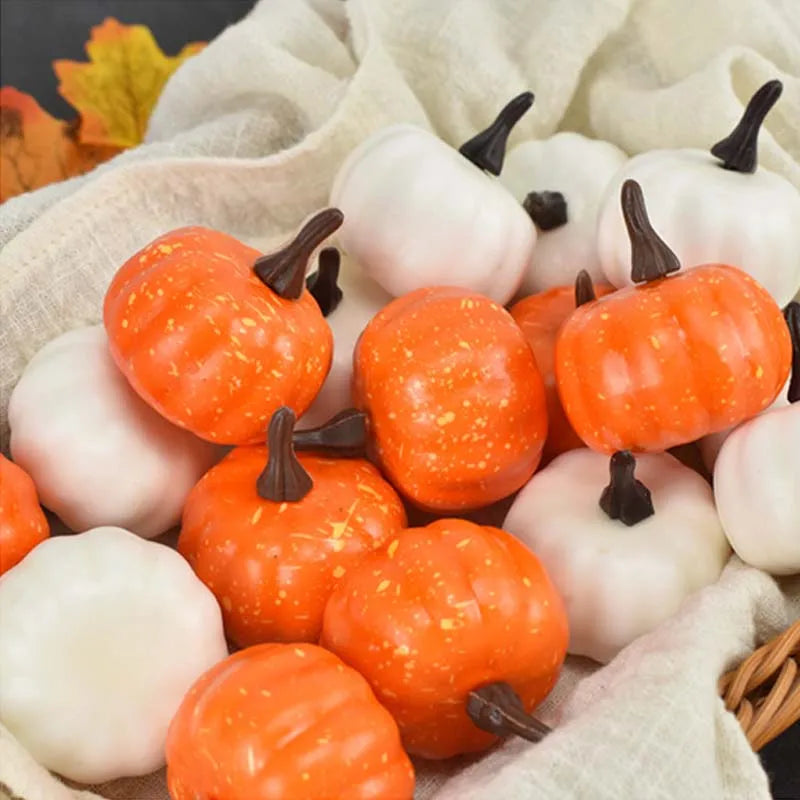 Mini Artificial Pumpkins, 2.25 inch