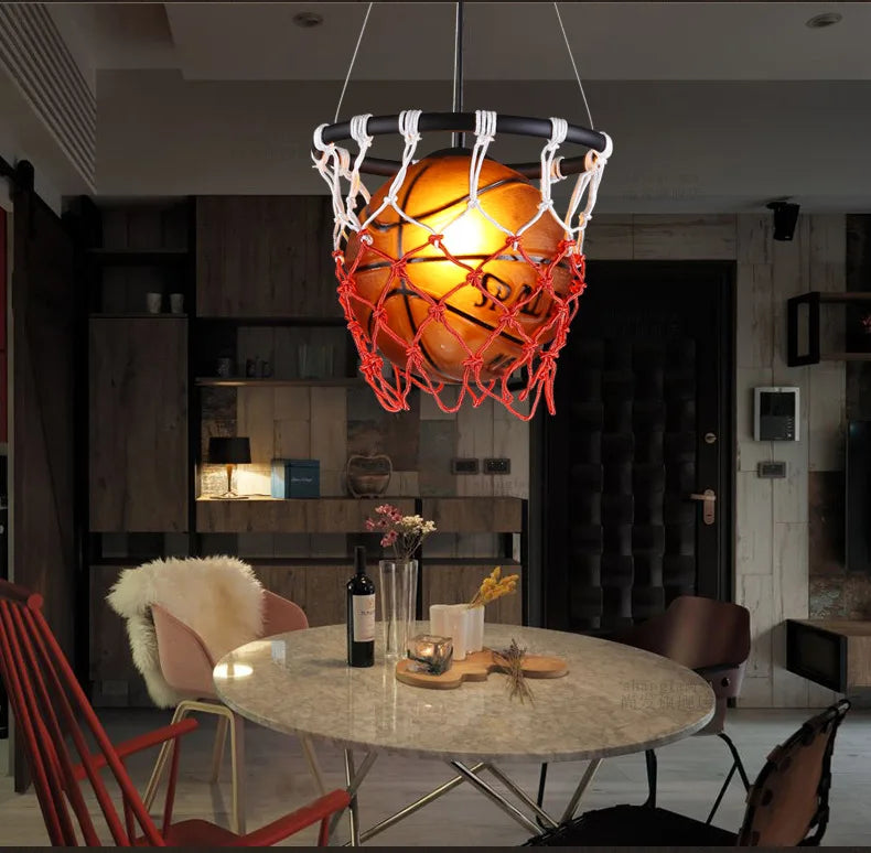Sports Ball Pendant Ceiling Light