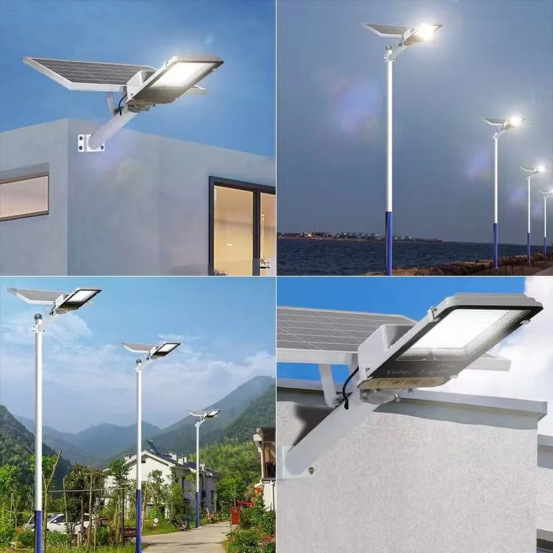 Aluminum 8000mah High Power Solar Light Outdoor Solar Street Light