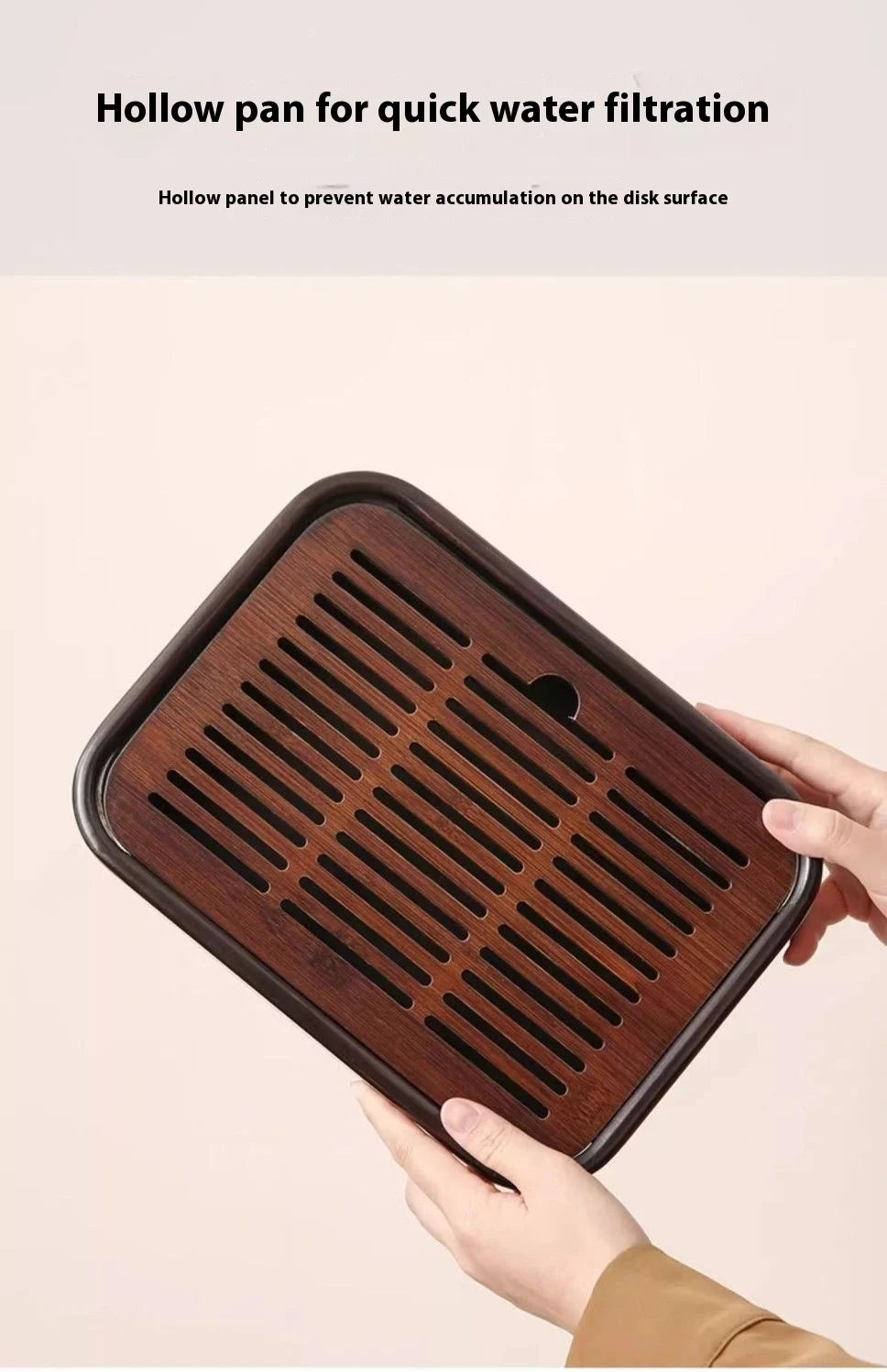 Bamboo Draining Tea Tray