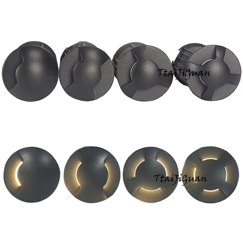 Outdoor Lighting 3W 5W IP67 DC12V Garden Yard Step Stairs Floor Deck