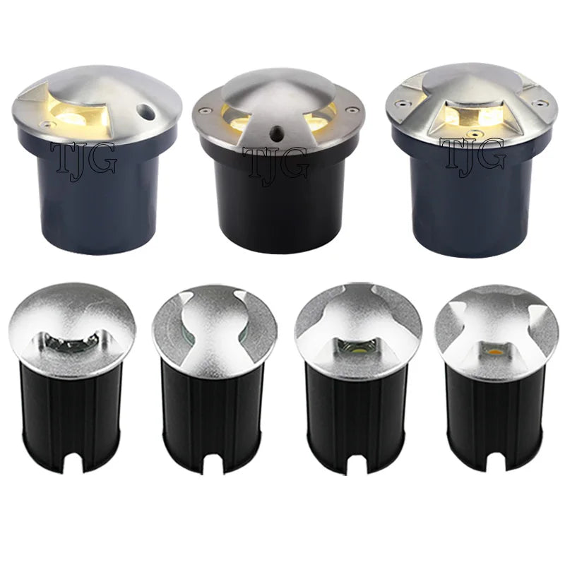 Outdoor Lighting 10W 6W 3W Garden Yard Step Stairs Floor Deck LED