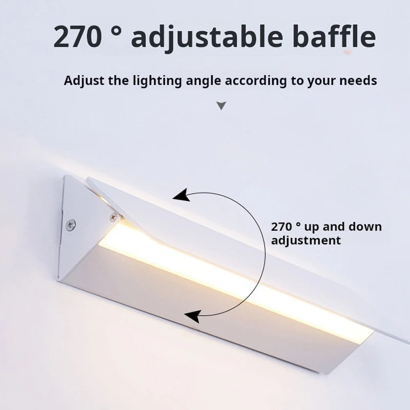 Adjustable Aluminum LED Wall Lamp