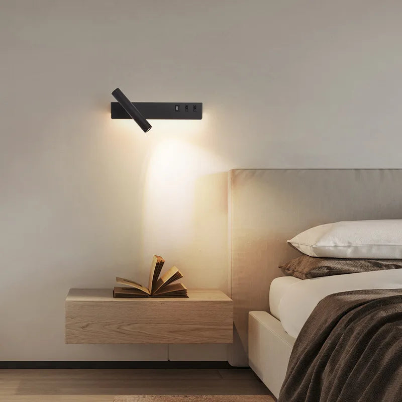 Bedside Reading Spot Wall Lamp