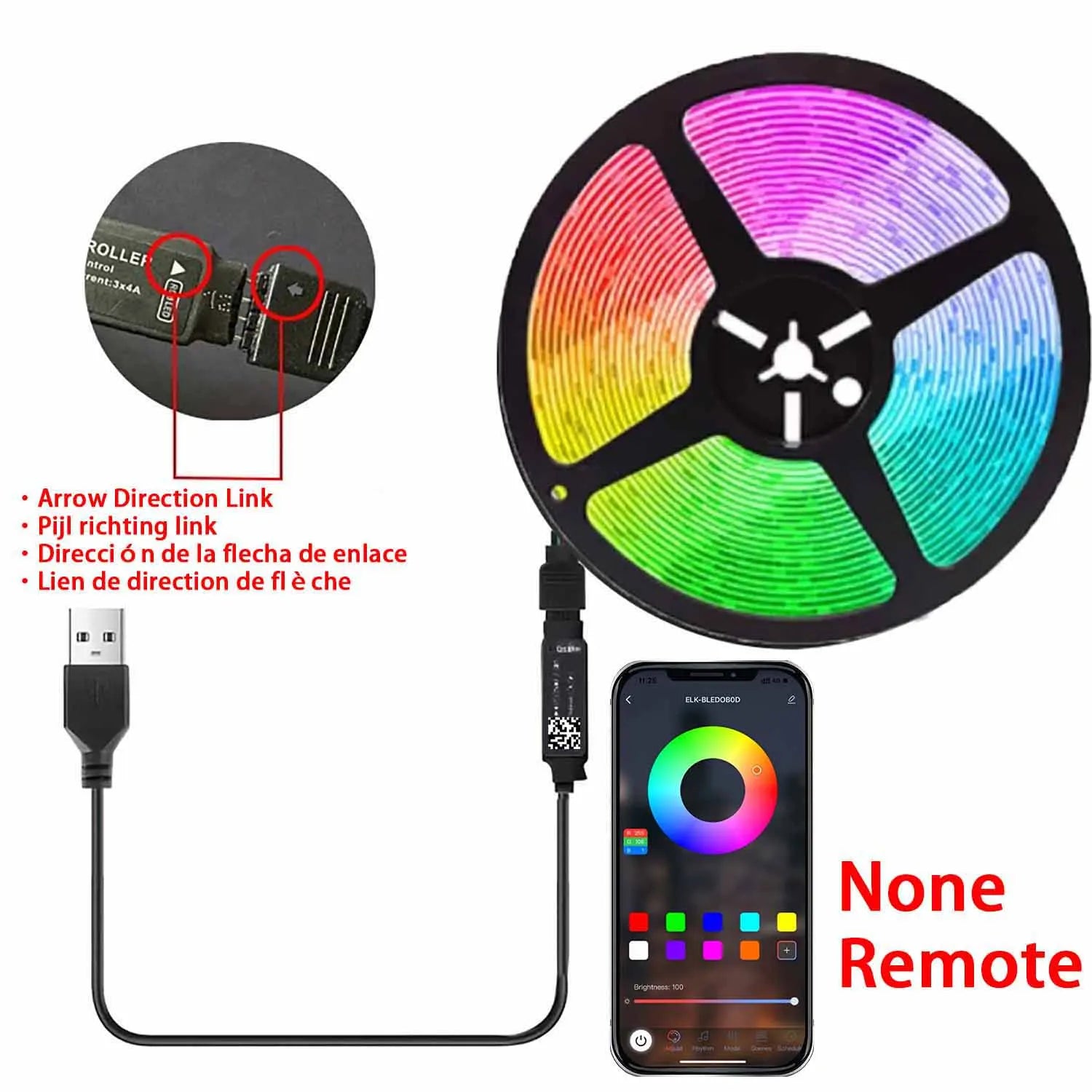 RGB 5050 LED Strip Light