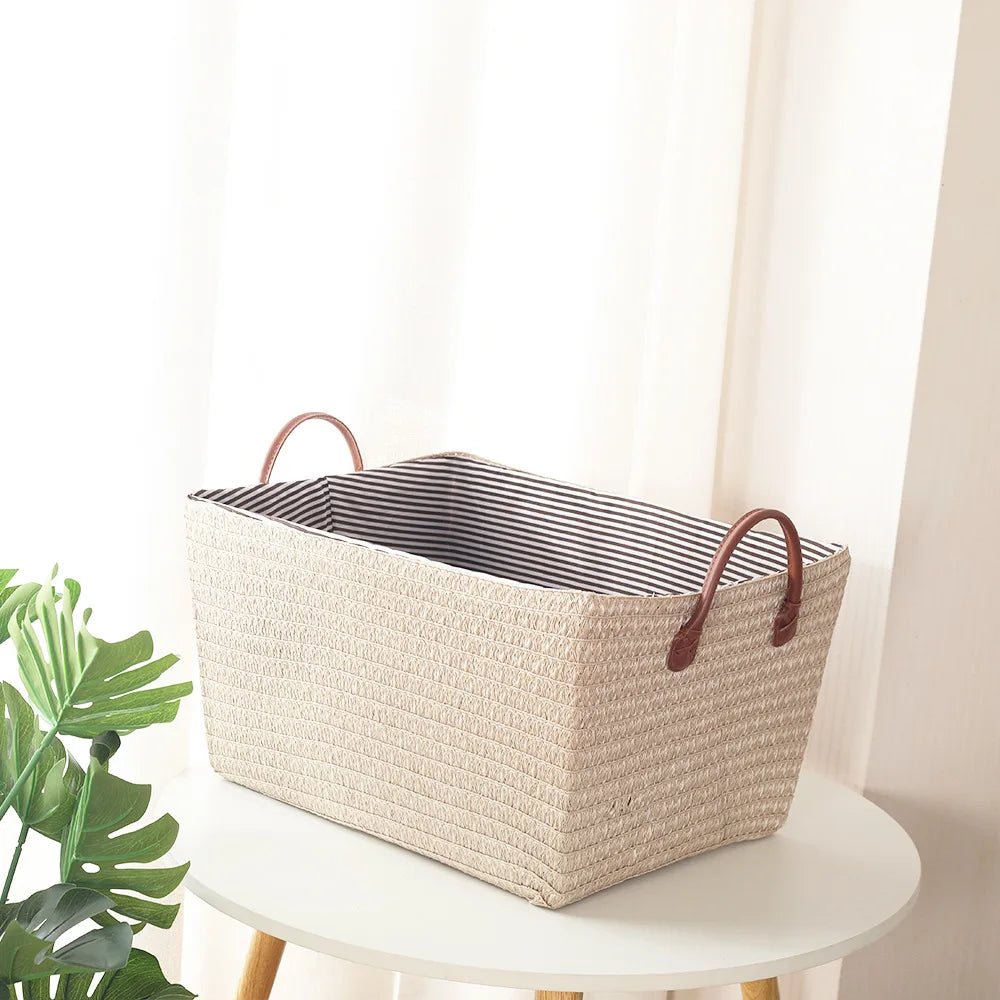 Foldable Woven Storage Basket