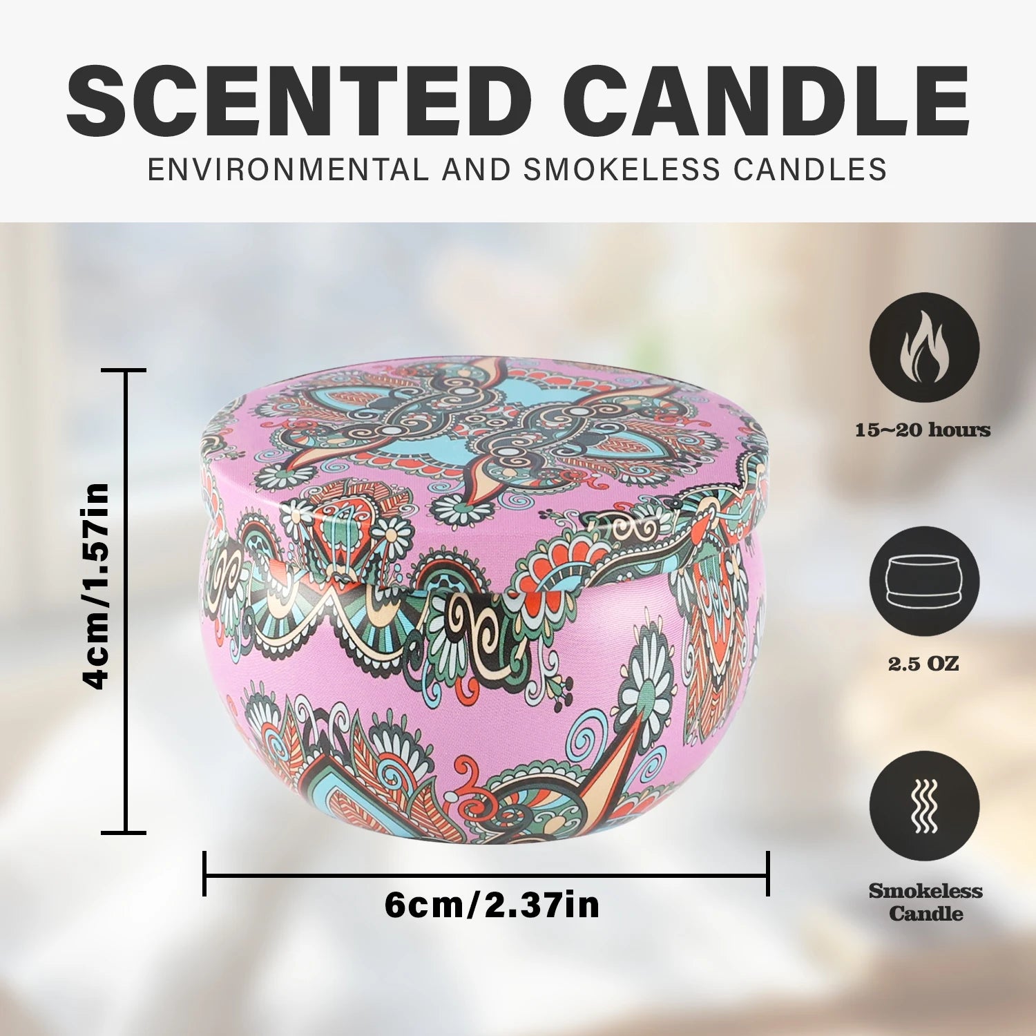 24 Packs of Chinese Classical Scented Candles, Parties, Celebrations
