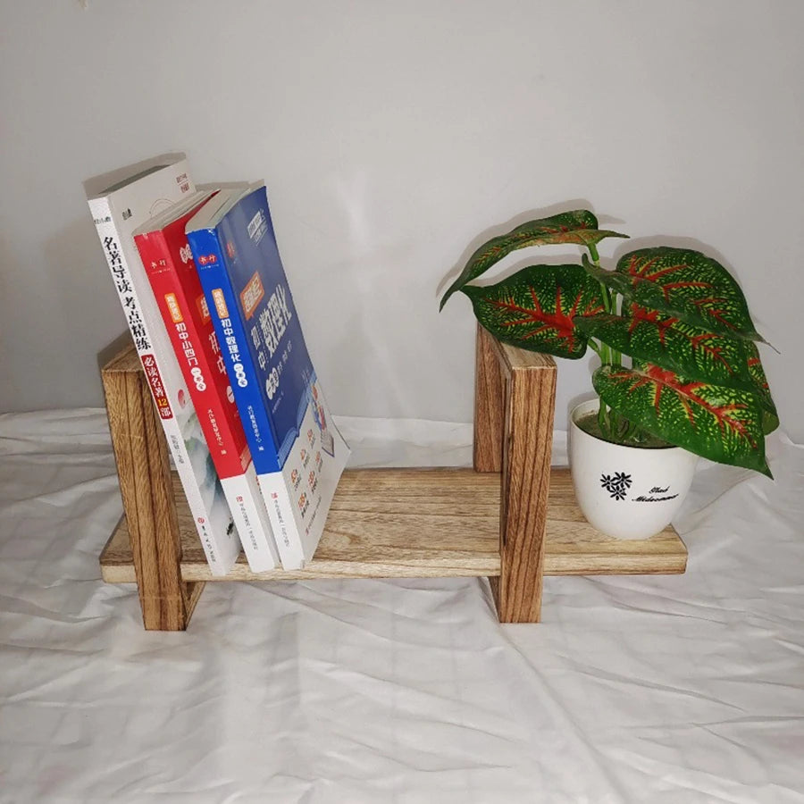 Bamboo Desktop Bookshelf