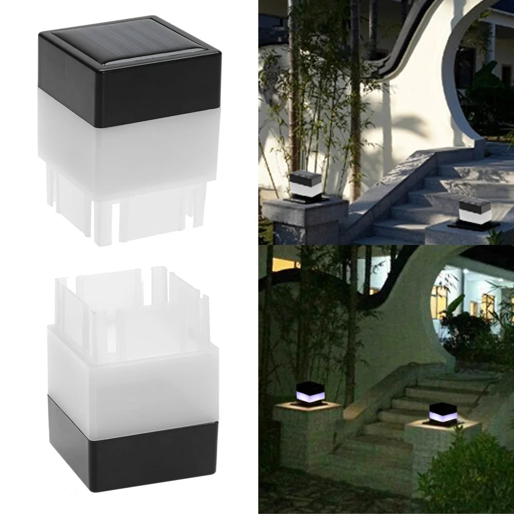 Solar Fence Post Pillar Light