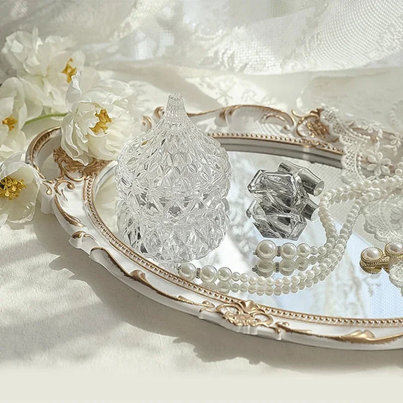 European Oval Decorative Tray