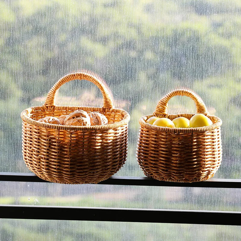 Woven Wall Hanging Storage Basket