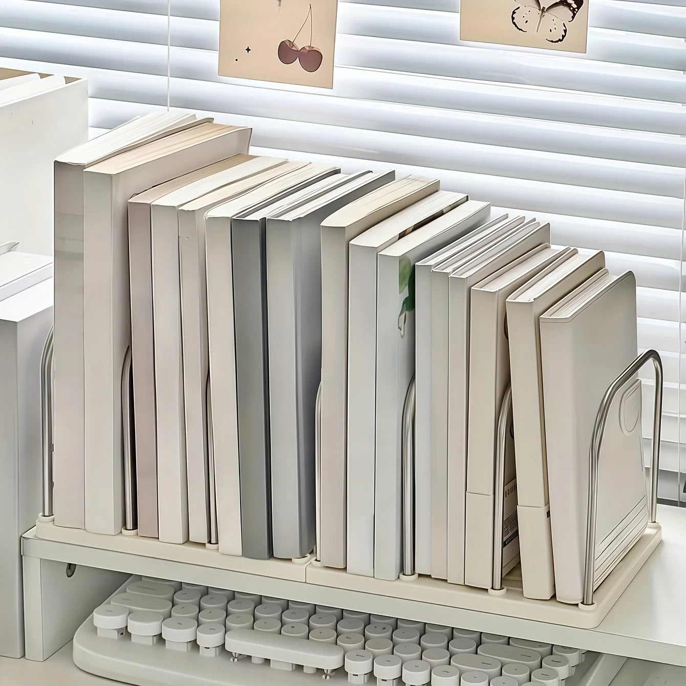 Minimalist Vertical Desk Book Stand
