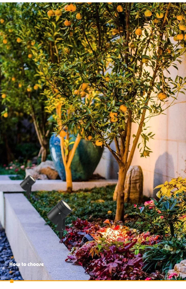 Outdoor Garden Spike Spotlight