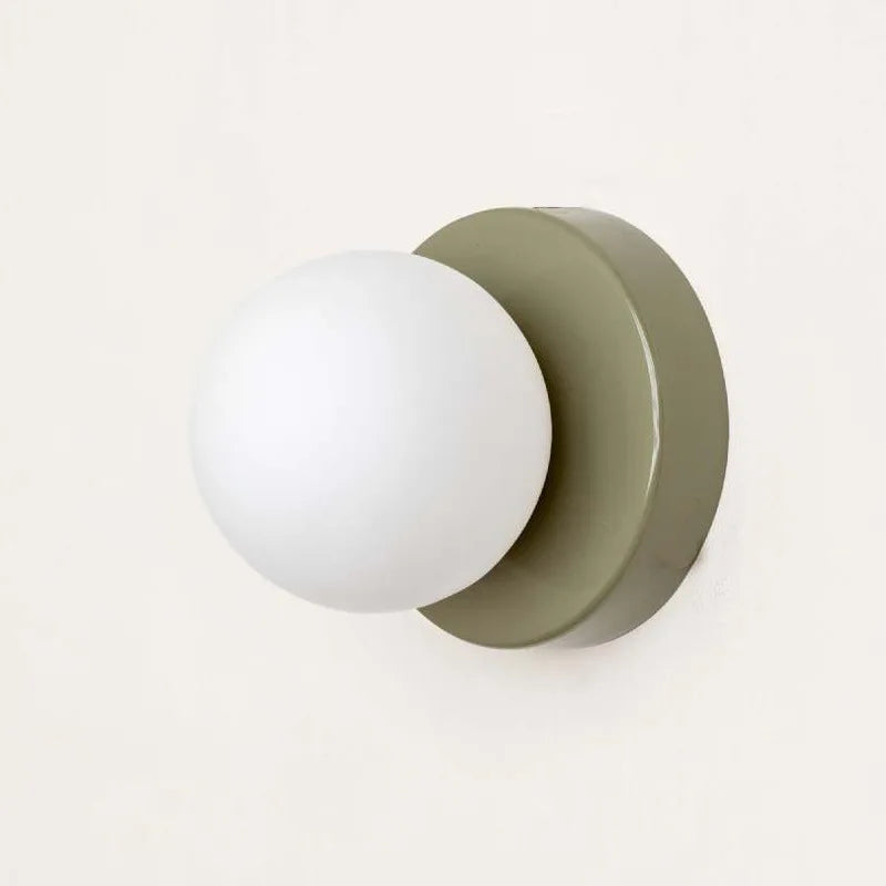 Mini Glass Macaron Wall Sconce