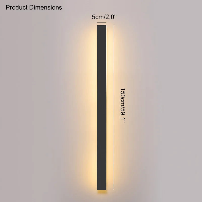 IP65 Minimalist Outdoor Wall Lamp