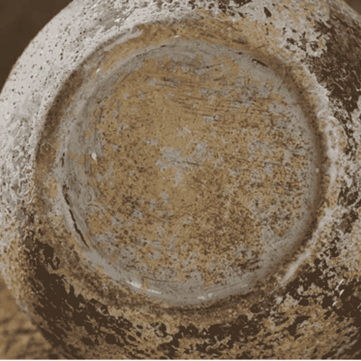 Wabi Sabi Earthenware Vase, Textured Handmade Ceramic