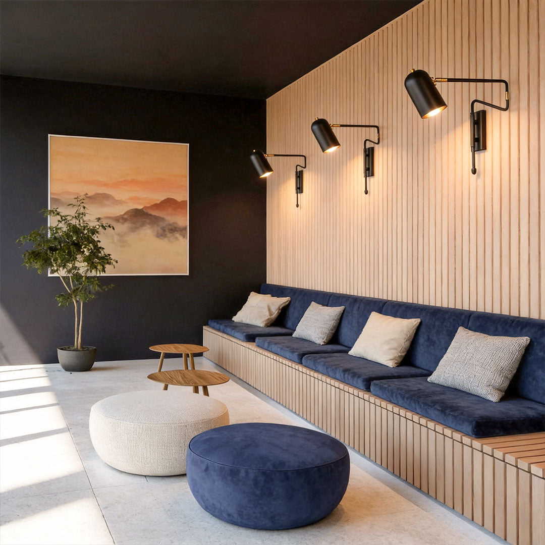 Bedroom Swing Arm Wall Sconce