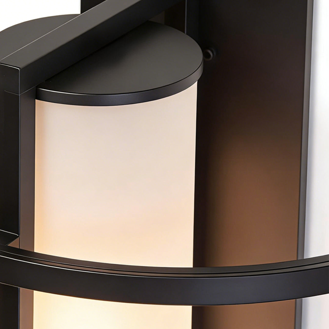 Open Frame Wall Lantern, Antique Copper Outdoor Wall Sconce