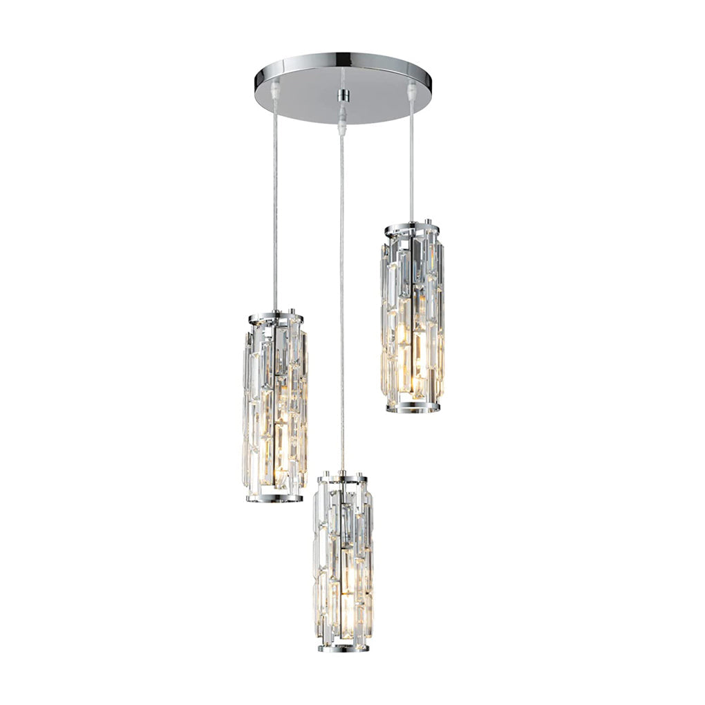 Mini Crystal Pendant Light, Creative Art Island Fixture, view 19