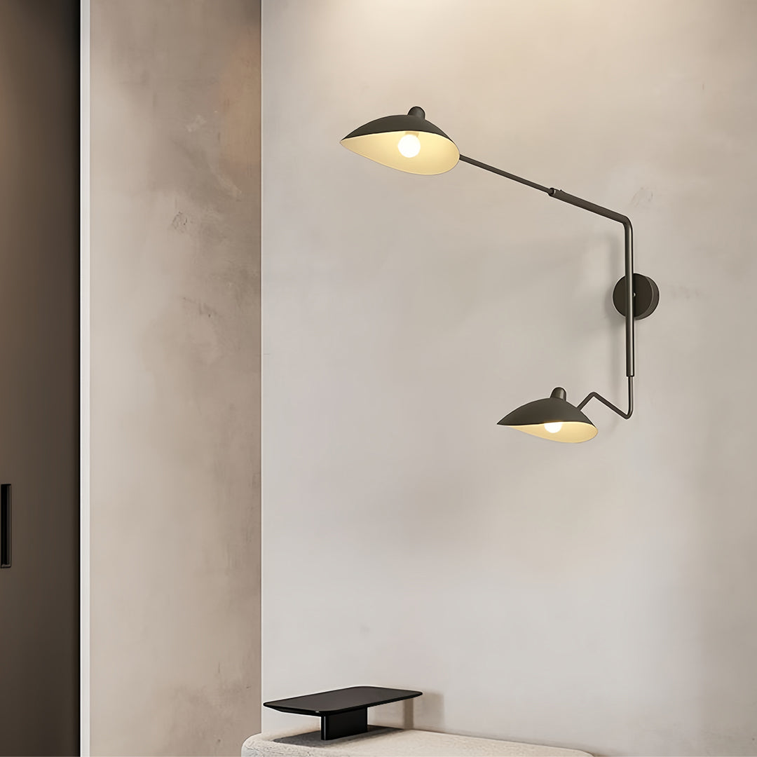 Contemporary Swing Arm Wall Light