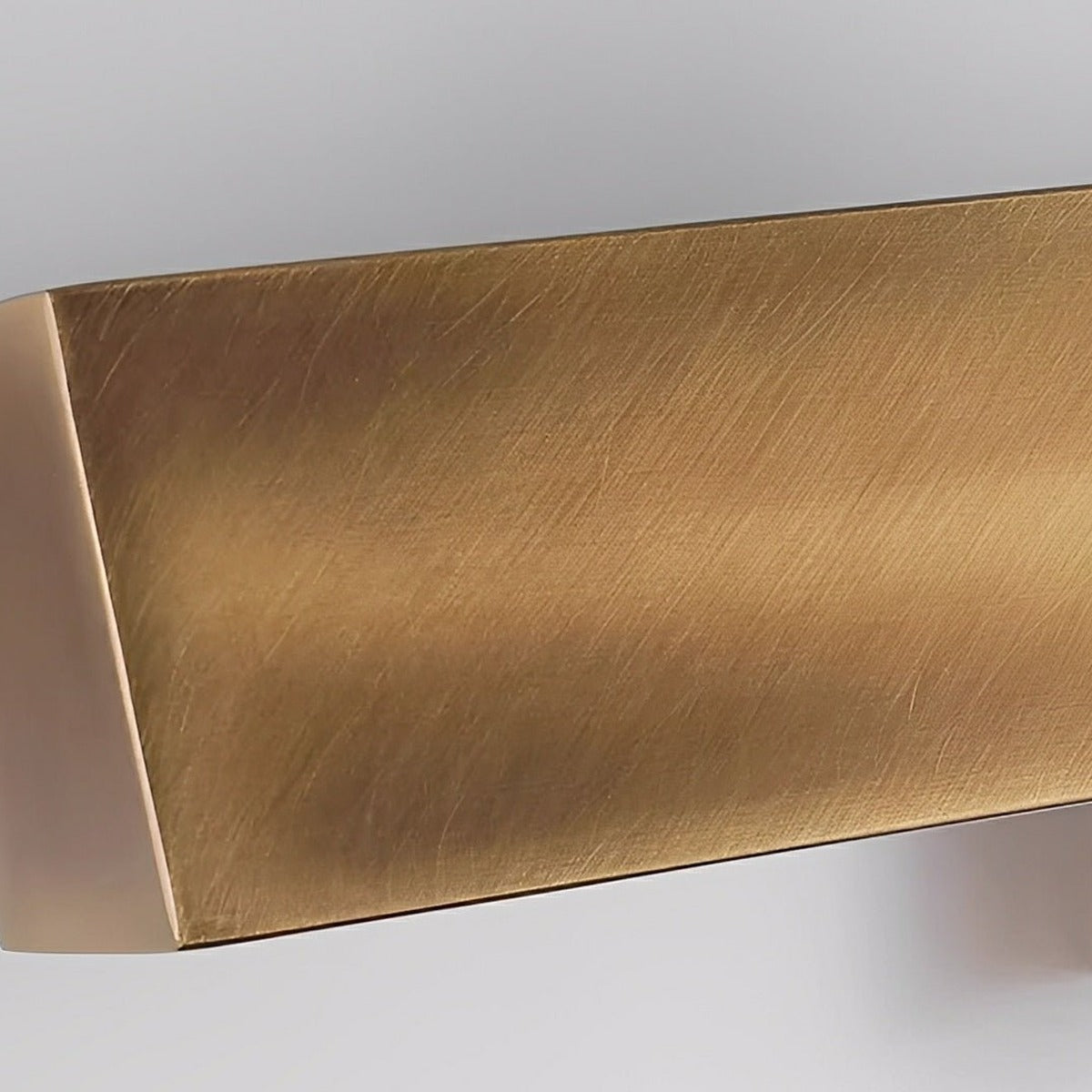 Gallery Bar Wall Light, Brass Finish Copper House Number Light 6