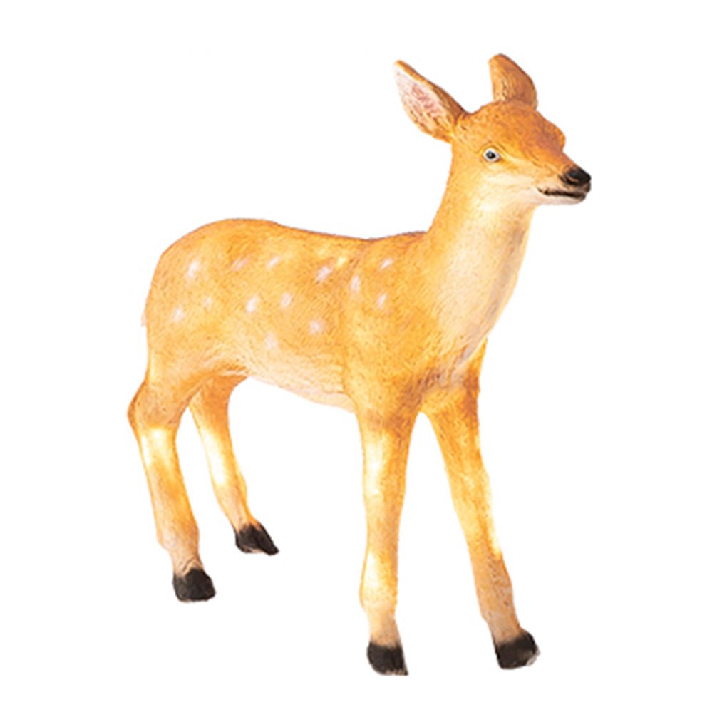 Standing Deer Garden Light, Resin Sculpture Landscape Light