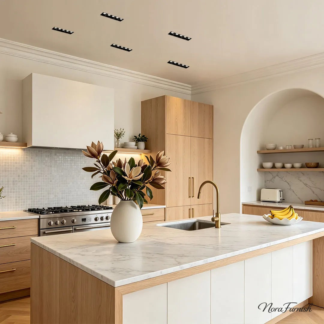 Trimless Linear Downlight, Recessed Magnetic LED Profile, view 4