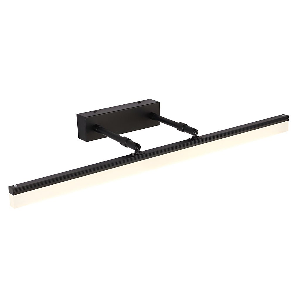 Telescoping Vanity Light, Stainless Steel Mirror Bar Light