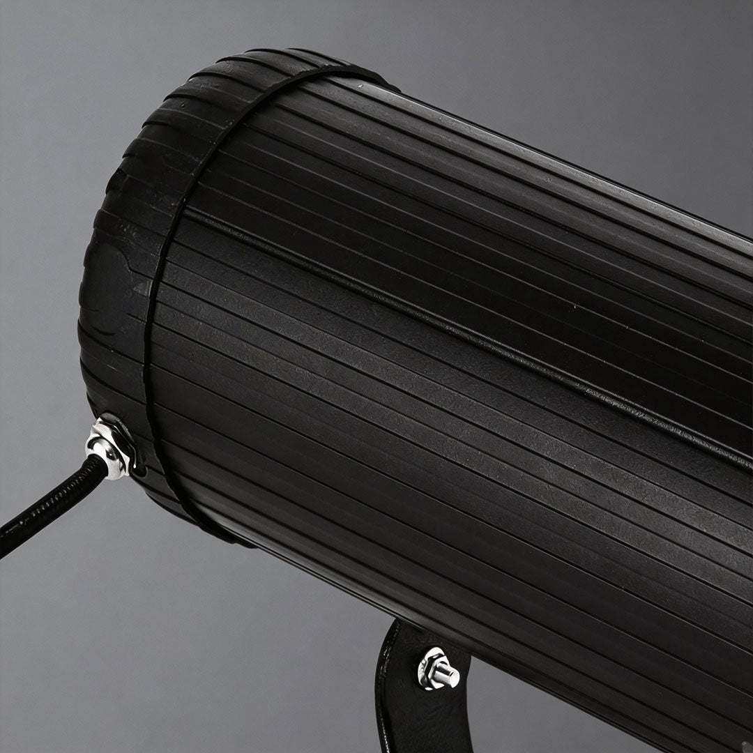 Water Ripple Projection Spotlight, Black Aluminum Outdoor Light