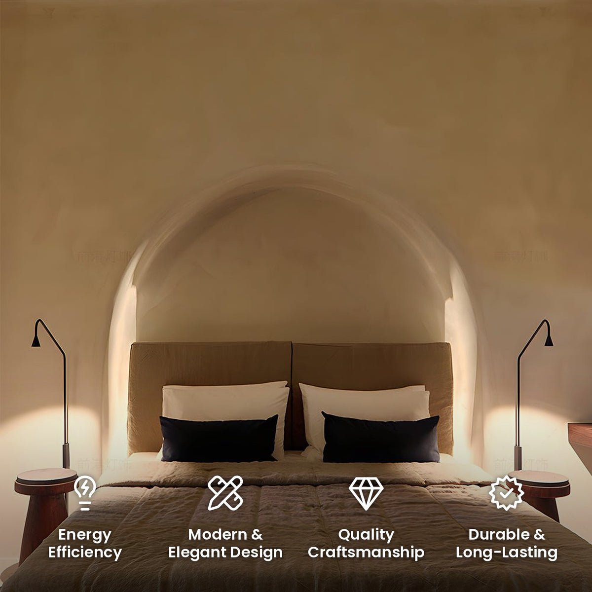 Long Arm Swing Wall Sconce: energy efficiency, modern and elegant design, quality craftsmanship, durable and long-lasting