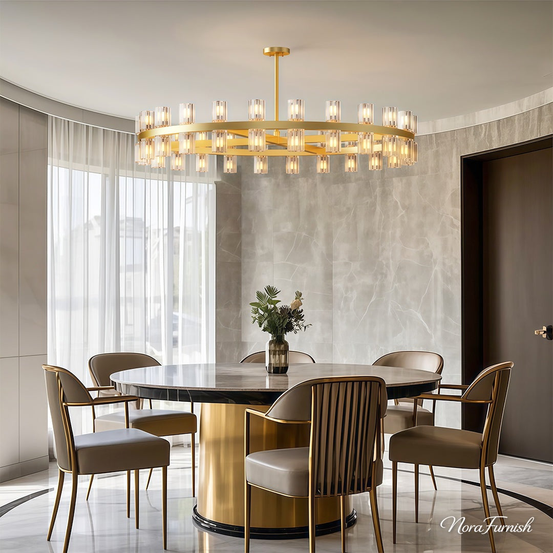 American Copper Crystal Chandelier, Luxury Ceiling Light, view 9
