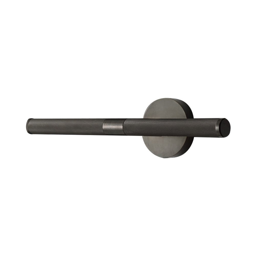 Ribbed Tube Vanity Light Bar, Metal Bathroom Mirror Light