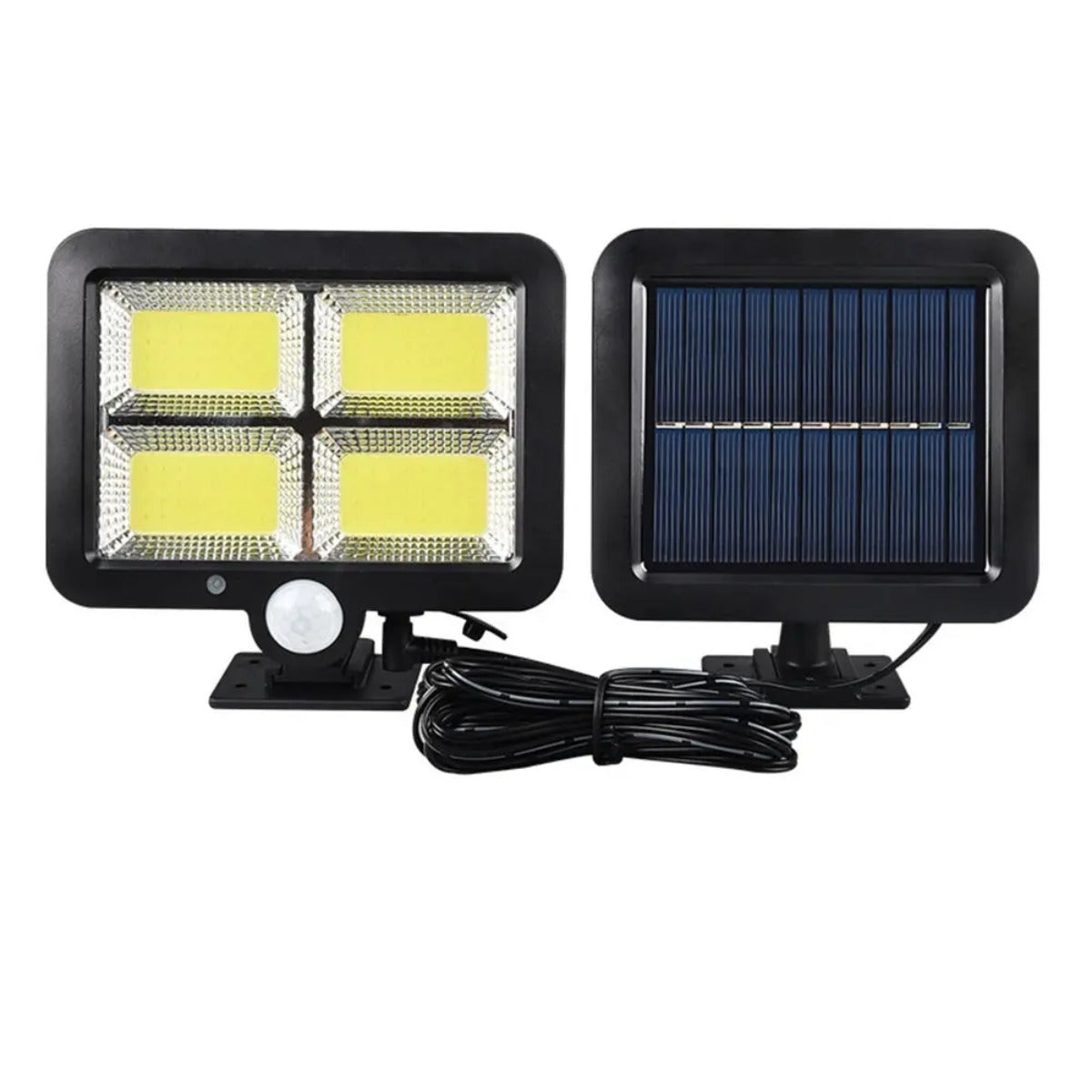 4 COB solar motion sensor wall light