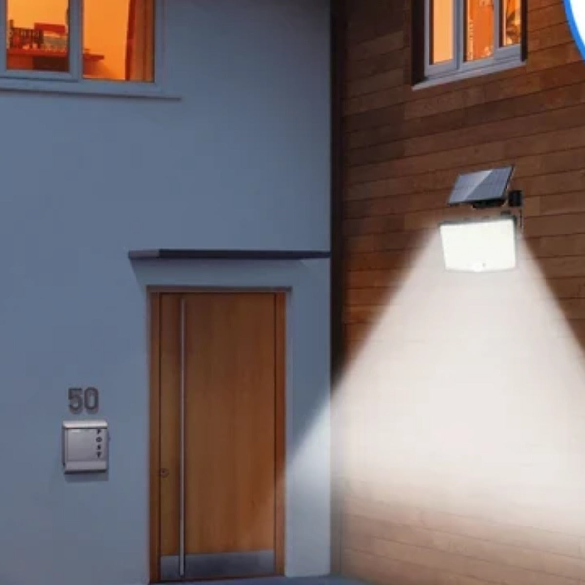 Solar Security Flood Light Motion Sensor