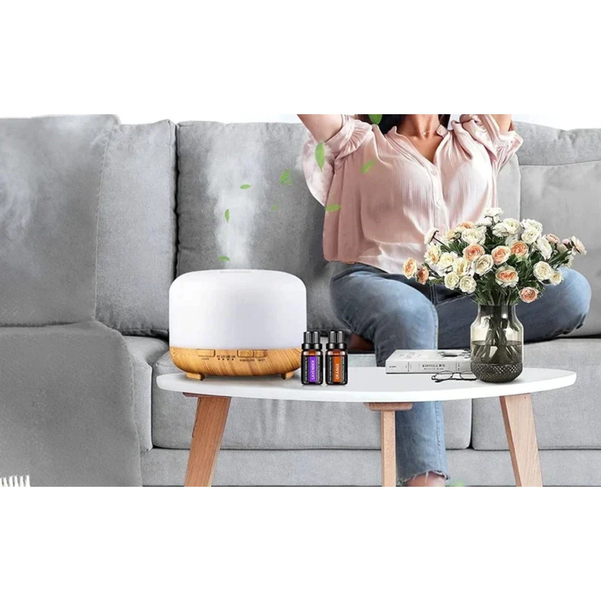 Diffuser in living room