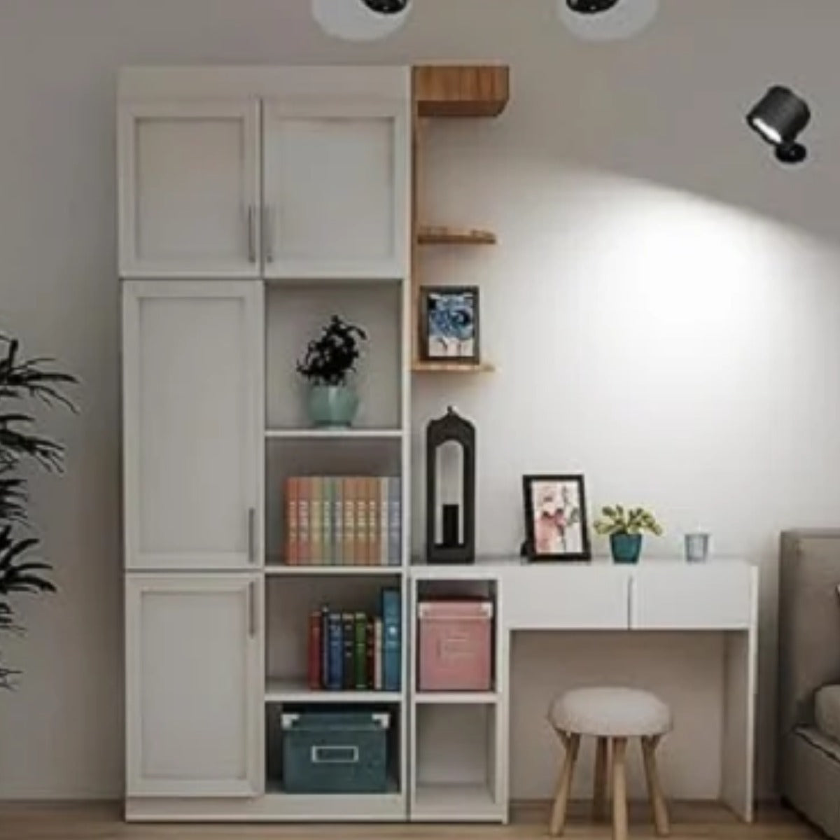 LED Wall Sconces Light Touch Control Double Head Wall Lamp 360