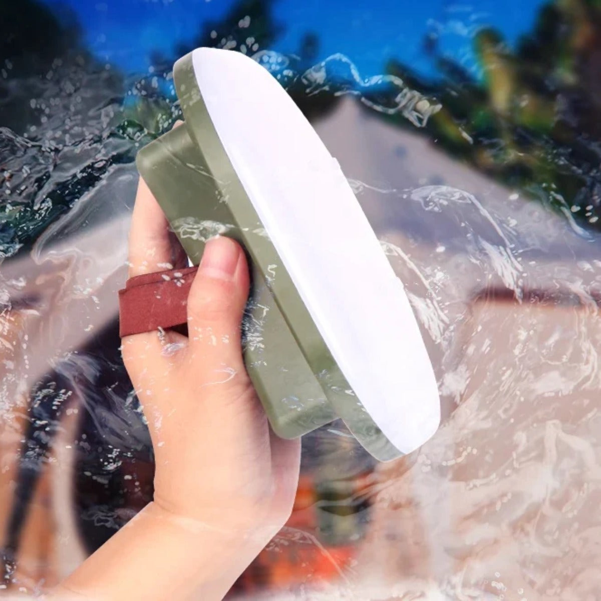 Solar Rechargeable Tent Light with Magnet and Zoom