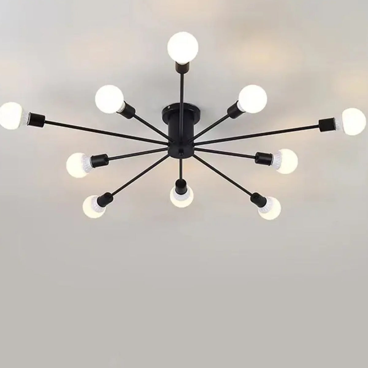 Vintage Pipe Loft Ceiling Chandelier