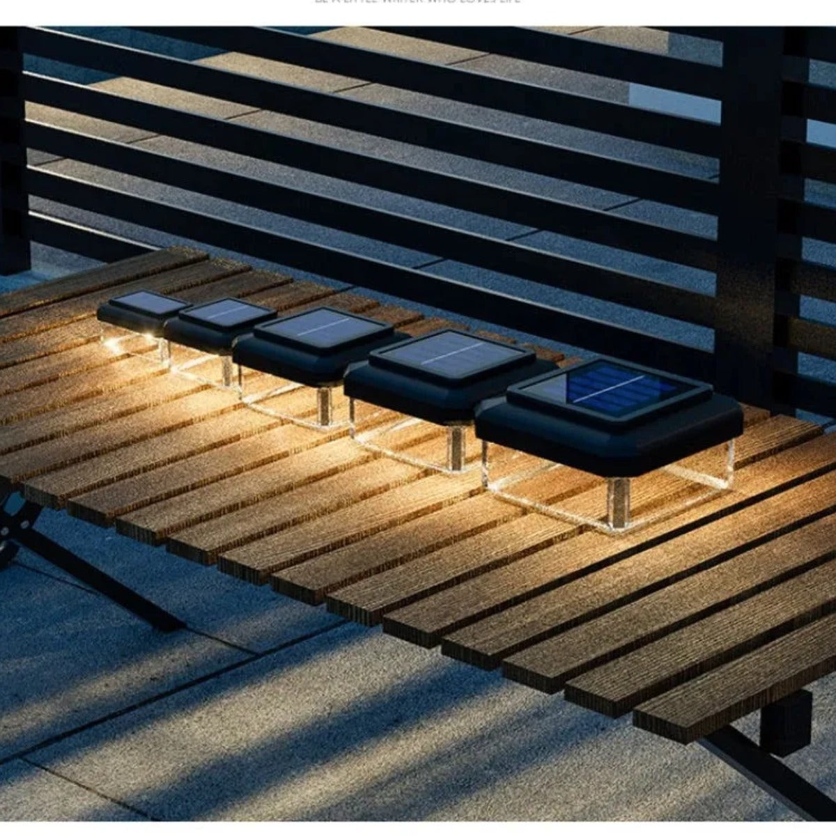 Waterproof Solar Post Cap Light